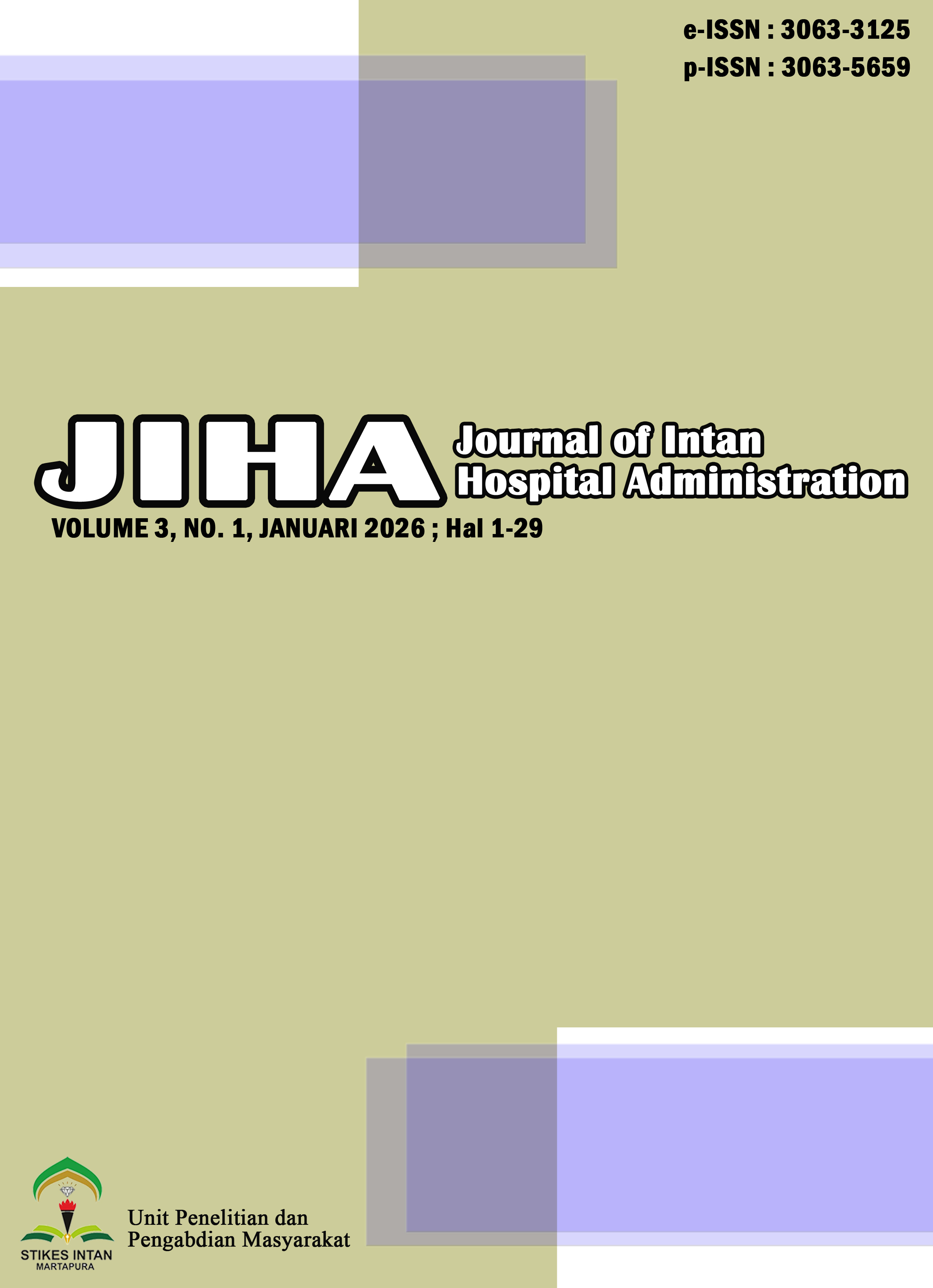 Journal of Intan Hospital Administration